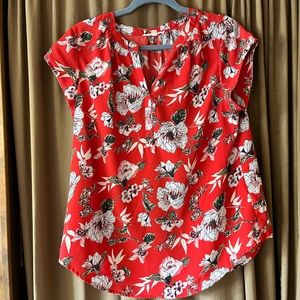 Floral blouse from Stitchfix